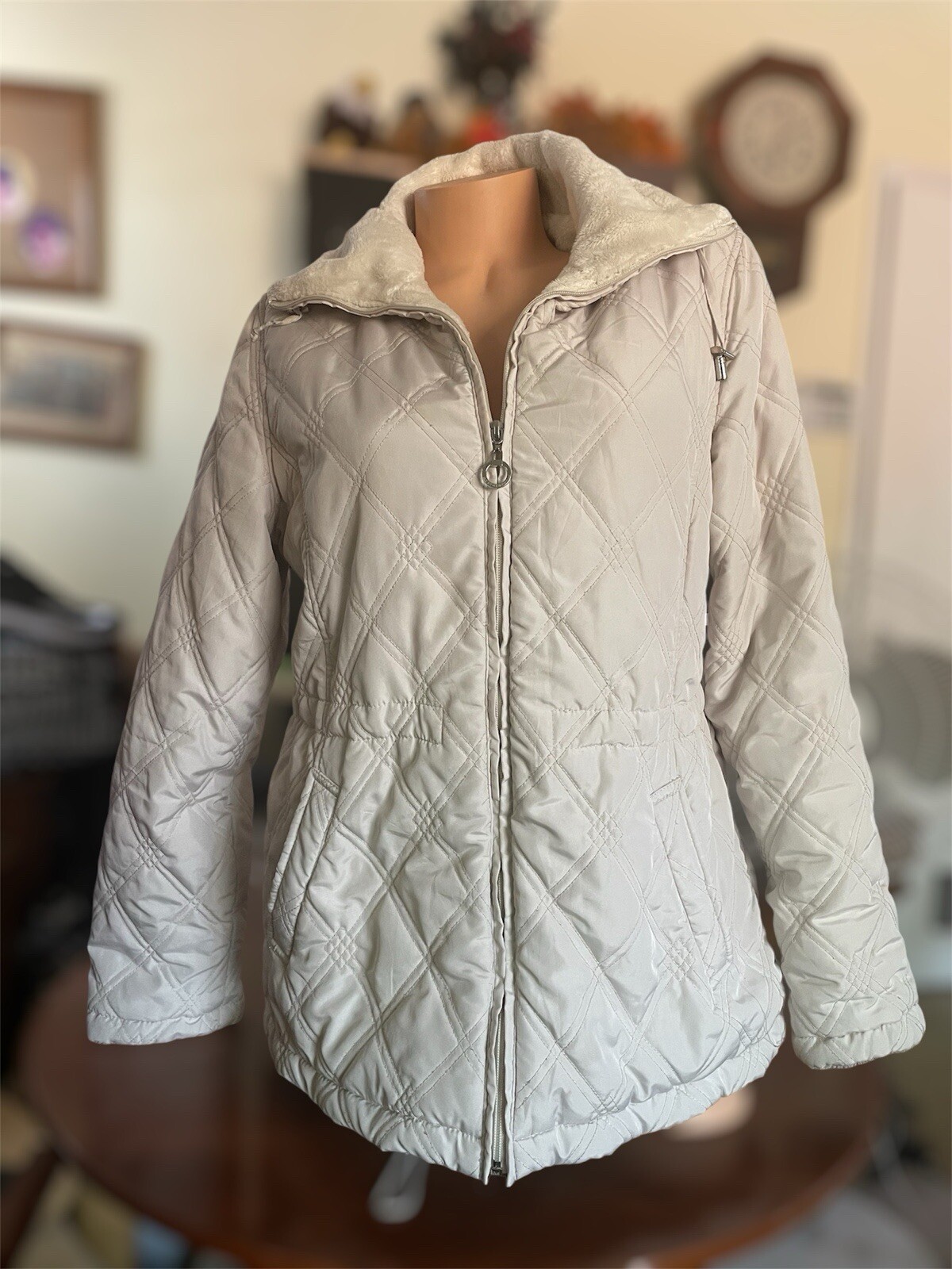 Weatherproof White Cream Ski Down Jacket Coat Wom… - image 1