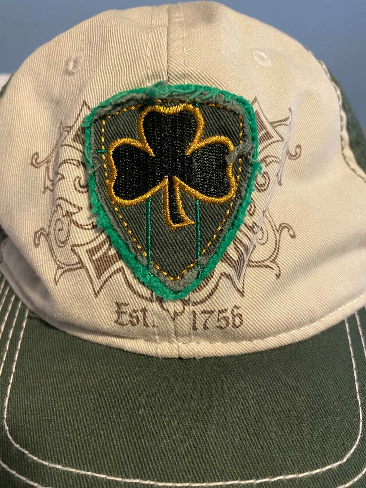 Ireland Established Distressed Adjustable Cap Hat… - image 3