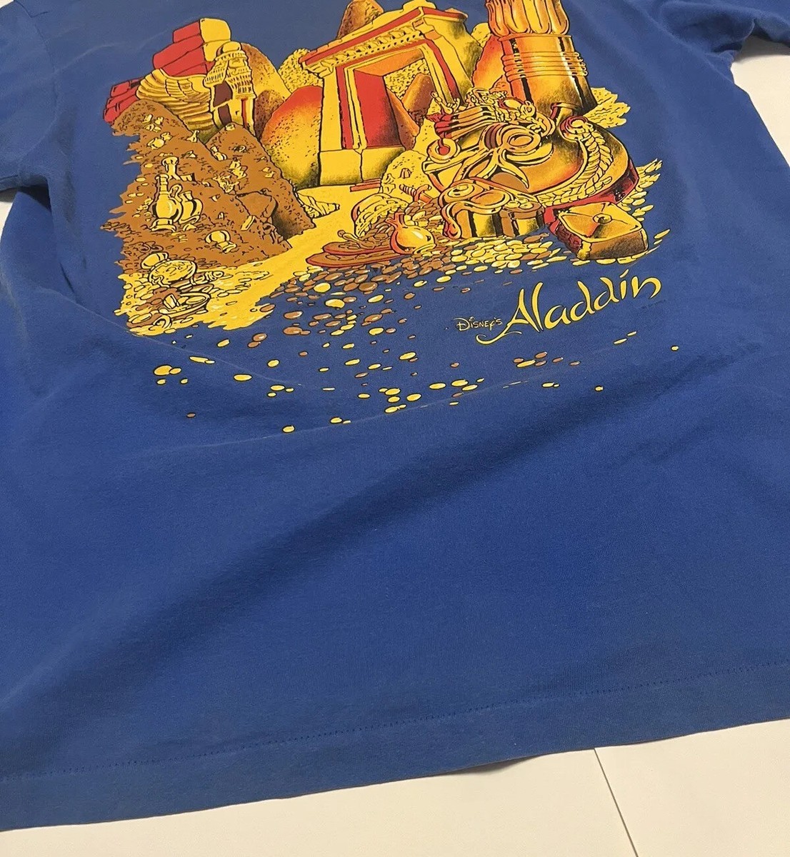 Vintage 90s Disney Aladdin Cave Of Wonders Movie Promo T Vintage 90s Disney Aladdin Cave Of Wonders Movie Promo T