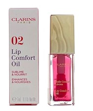 Clarins Lip Comfort Oil 02 Raspberry Full size brand new in box