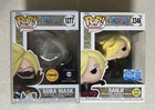 Funko Pop! One Piece Soba Mask Chase #1277 & Sanji Glow #2346 Exclusive Bundle