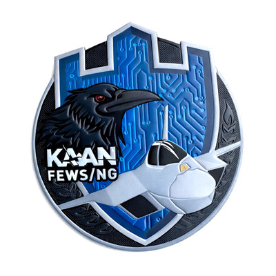 TURKISH KAAN 5th GEN FIGHTER JET / FEWS/NG-HIGH QUALITY TPU PATCH