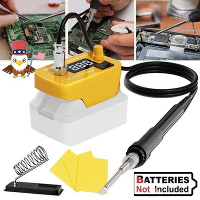 Cordless Soldering Iron for Dewalt 20V Battery Quick Preheat Soldering Iron Tool