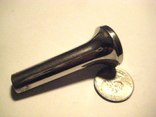 Vintage Unknown Silver Plated French Horn Mouthpiece 2 7/16" Long Good Cond.