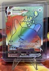 Pokémon TCG Fusion Strike - Greedent VMAX Rainbow Secret Rare #272/264