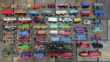 Thomas  Friends Motorized Engines Lot 26  19 Railcars Tomy Track master READ 