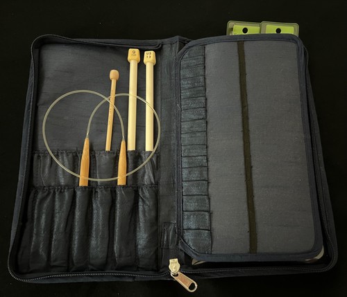 Knitter's Pride Case W/Lot of Clover Takumi Bamboo Knitting Needles Sz 5-15mm - Picture 11 of 11