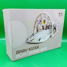 Baby Kick Play Piano Gym Activity Play Mat Musical Infant Toy 0 Months NEW