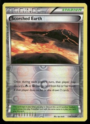 Scorched Earth Uncommon XY - Primal Clash 138/160 NM