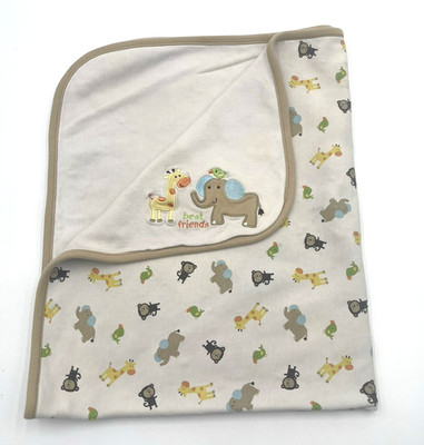 Carter's Receiving Baby Blanket Best Friends PLEASE READ Just One Year