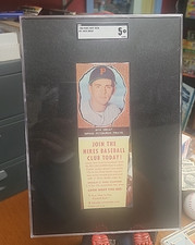 1958 Hires Root Beer W/Tab #21 Dick Groat SGC 5 Pittsburgh Pirates RARE ⚾