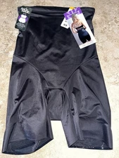 NWT Naomi & Nicole 7089 Firm Shaping High Waist Thigh Slimmer Back Magic Sm $52