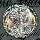 * 1938-P * PRISTINE+ GEM BU MS WALKING LIBERTY HALF-DOLLAR * FROM COLLECTION