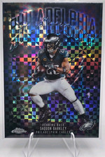 Topps 2025 Chrome Saquon Barkley All-Chrome Insert ACT-3 Philadelphia Eagles