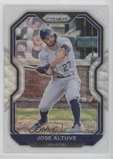 2021 Panini Prizm Tier II White Wave Prizm Jose Altuve #179 0t6a