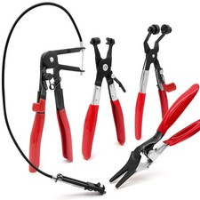 Schlauchschellenzange Schlauchklemmenzange Set Abklemmzange 4 St&uuml;ck praktisch