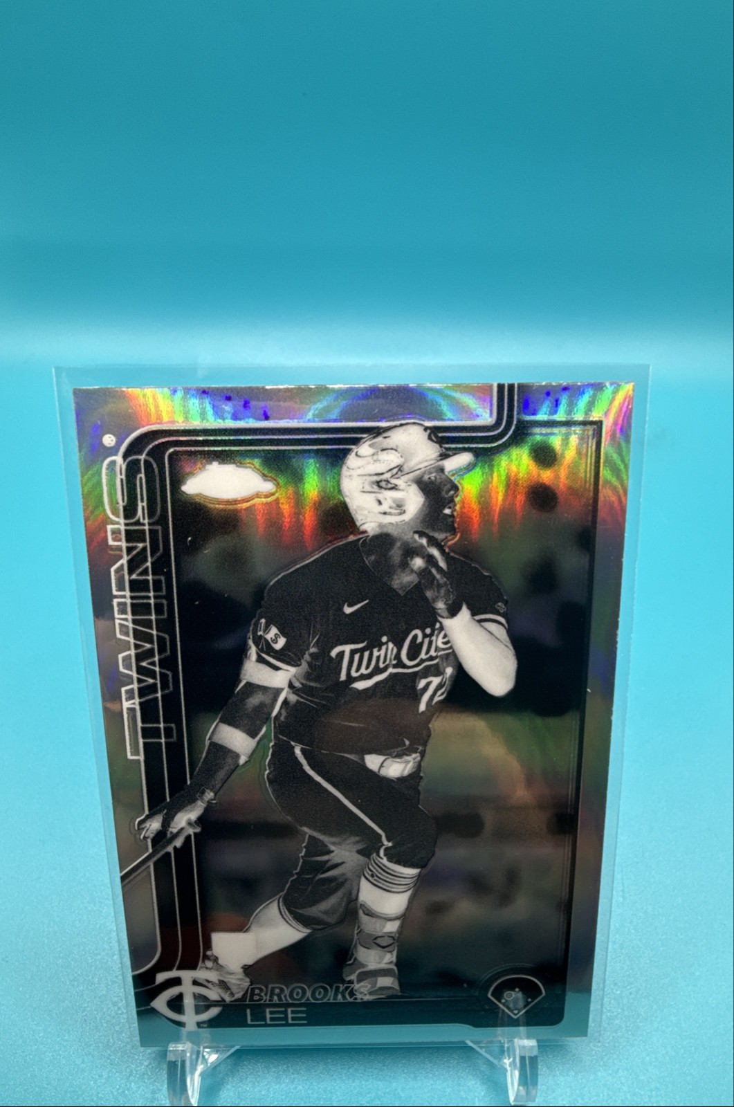 2025 Topps Chrome - Brooks Lee #234 Negative Refractor (RC)