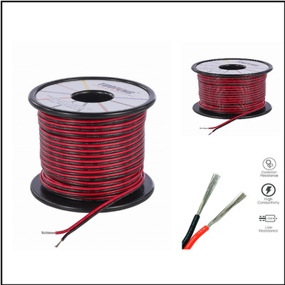 TUOFENG 22 Gauge Elektrischer Draht 30 Meter Roll 2 Pin Anschluss