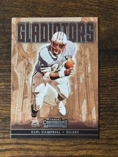 2022 Houston Oilers Earl Campbell Panini Contenders GLADIATORS SP #GLD-ECA