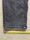 Levi's 502 Slim Fit Tapered Jeans Black Charcoal Wash Men's 32x32 — photo 6