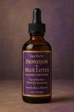 3rd Eye Activation Oil – Djondjon Sacred Anointing • Pineal Gland • Intuitio 2oz