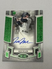2024 Topps Tier One Break Out Green Foil Rookie Wade Meckler RC Auto /49 Giants