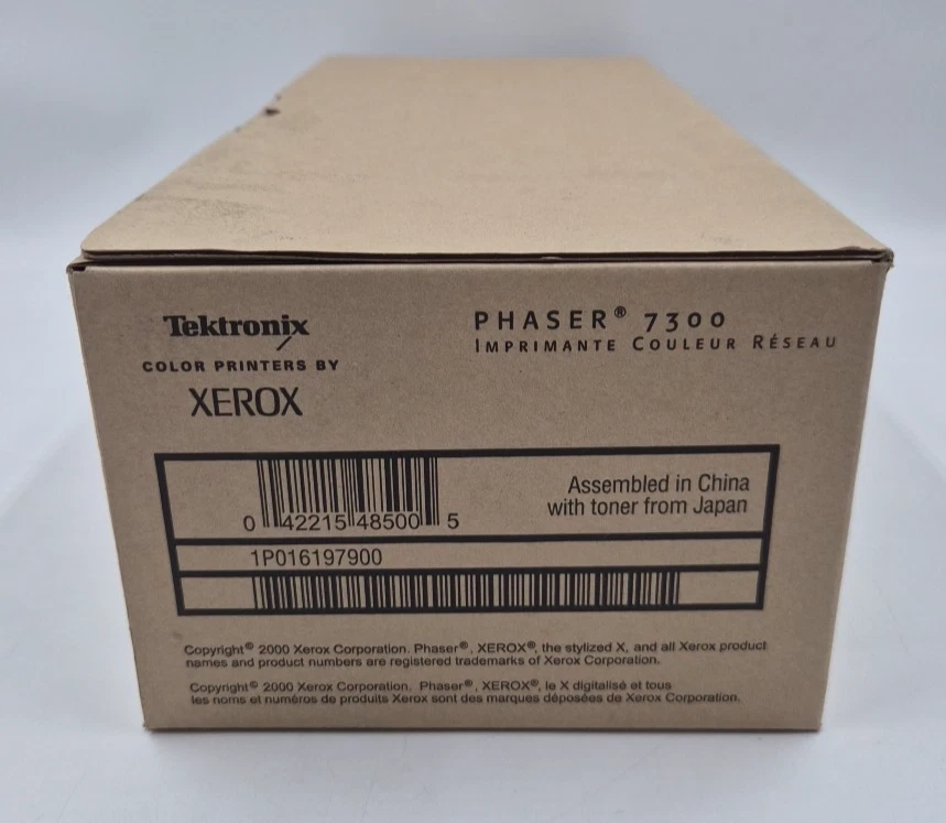 Genuine Tektronix Phaser 7300 Network Color HY Yellow Toner Cartridge 016197900 - Image 4 of 4