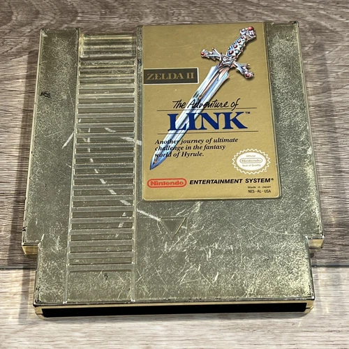 Zelda II: The Adventure of Link Gold - NES