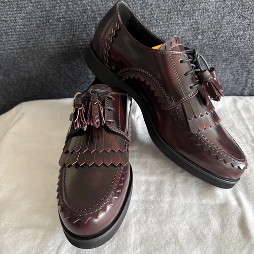 TOD’S Mocassini Tod's Gonna XL ZQ All ACC AKT Borde SC bordeaux nappa nuovi donna taglia 36 5