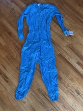 Vintage 80s NOS Nylon Aerobics Activewear Jumpsuit Romper Workout Fitness M