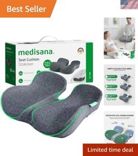 High-Density Foam Seat Cushion for Driving  Office Use - Grey, 18x14.6x3.54in