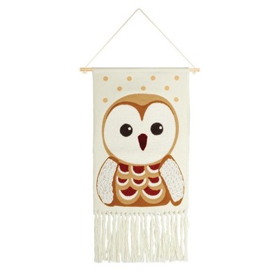 Kaplan Early Learning Owl Woven Tapestry