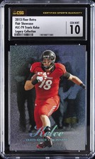 2013 FLEER RETRO - FLAIR SC LEGACY COLL #LC-79 TRAVIS KELCE CSG 10 GEM MINT