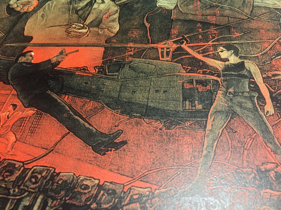 Gabz, THE MATRIX, Variante 'Pílula Vermelha', Pôster Alternativo de Filme - Imagem 4 de 4