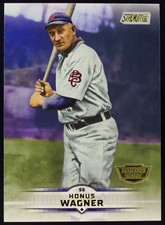 2025 Topps Stadium Club Honus Wagner #195 Members Only SSP (Bronze, Red, Base)