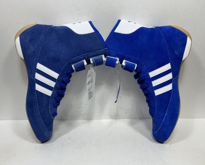 Adidas Monza Racing Driving Blue Suede Shoes Men display picture 1
