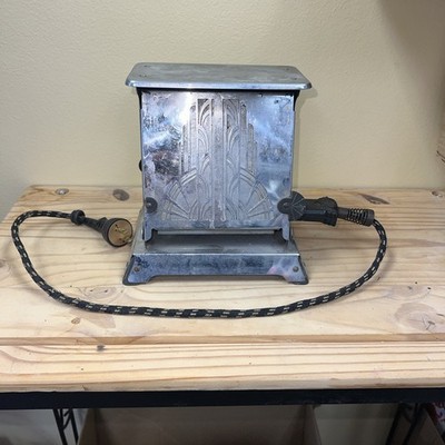 Vintage Antique Hatfield Westinghouse Turnover Toaster WORKS