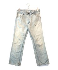 Number (N)Ine Mud Processed Straight Denim Pants Men's Size 3
