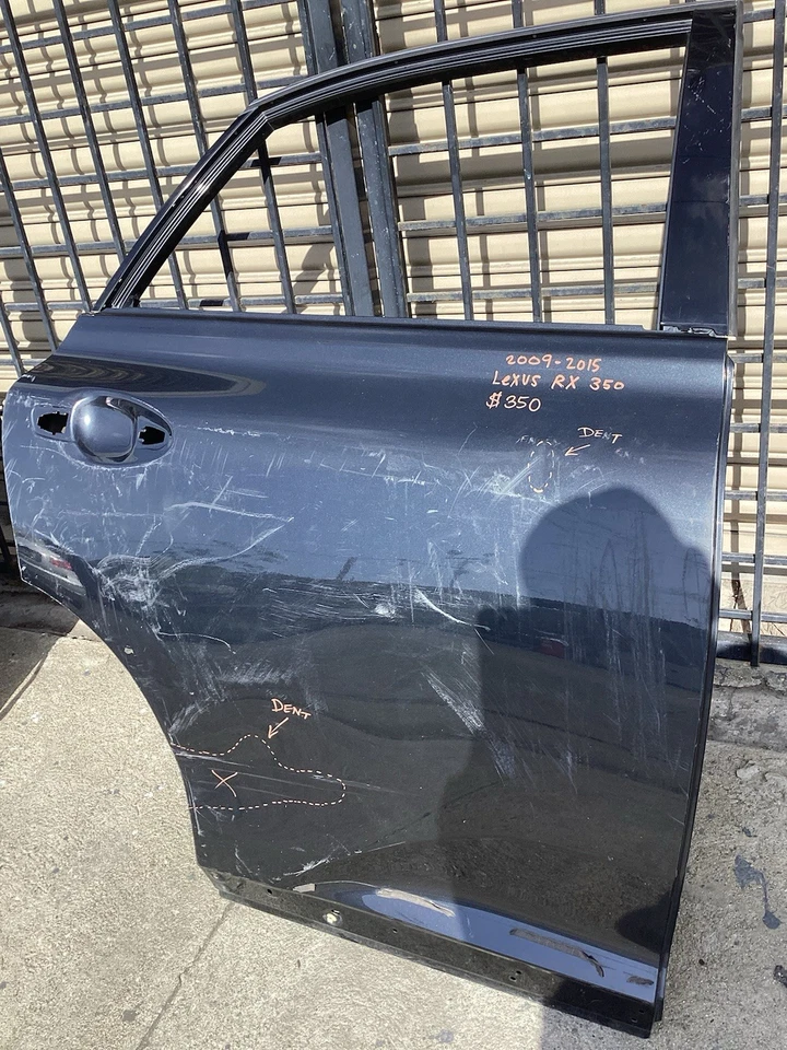 Lexus RX 350 2009 2010 2011 2012 2013 2014 2015 puerta trasera pasajero Foto 3 de 4