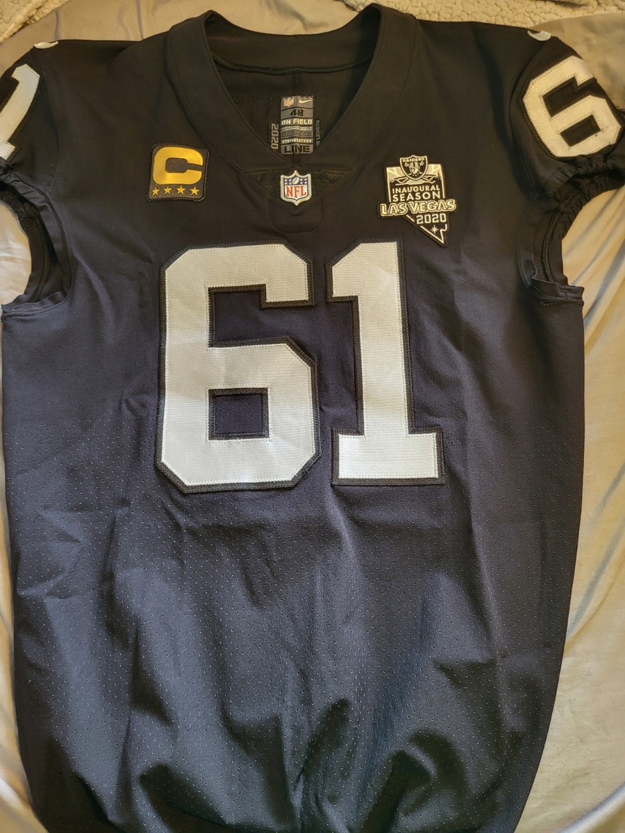 Rodney Hudson Las Vegas Raiders Team Issued