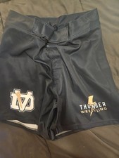Thunder Black Wrestling Shorts Size Medium