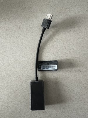 NEW Genuine HP HDMI to VGA Adapter Cable Black 700568-001 701943-001 700571-003