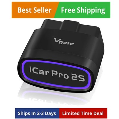 iCar Pro 2S Bluetooth 5.2 Car Scan Tool for iPhone, Android, and Windows