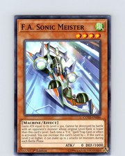 Yu-Gi-Oh TCG F.A. Sonic Meister COTD-EN086 1st Edition Regular Common Card NM