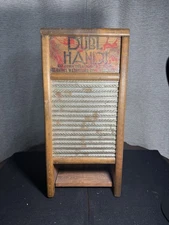 Doubl Handi Washboard  Spice Cabinet 4 Shelf Rustic Aesthetic