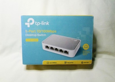 TP-Link TL-SF1005D 5-Port Ethernet Desktop Switch Unmanaged (new sealed)