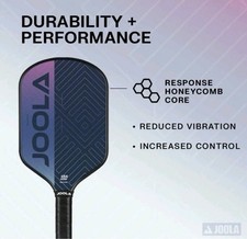 NEW JOOLA Okkoto 16mm Pickleball Paddle USA Approved NWT Wrapped Black Blue...CP