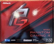 ASRock B550 Phantom Gaming 4 AM4 ATX Motherboard