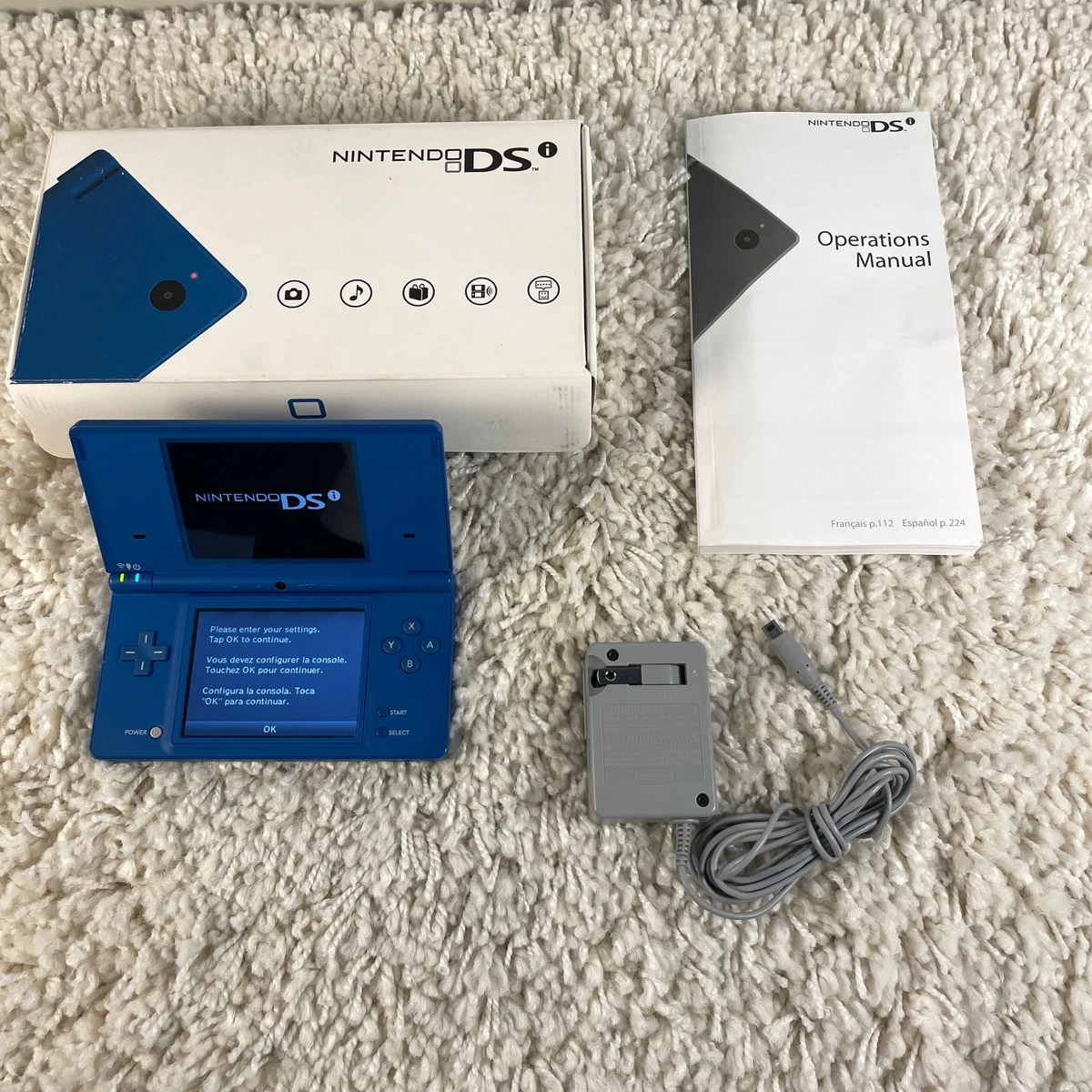 DSi - Original NTSC-U/C Blue Video Game Consoles for sale - eBay
