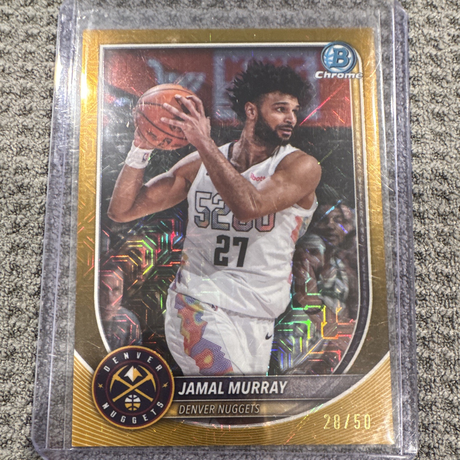 Topps 2025-26 Bowman Chrome Jamal Murray #BCV-101 Denver Nuggets /50